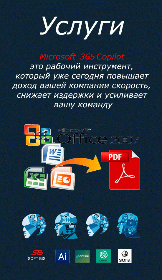 Послуги підключення Microsoft 365 Copilot AI для малого бізнесу ціна